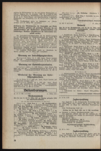 Verordnungsblatt der steiermärkischen Landesregierung 19370407 Seite: 2