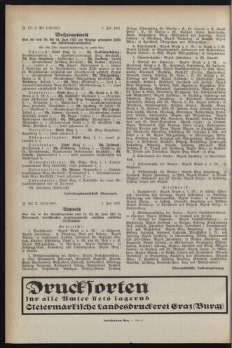 Verordnungsblatt der steiermärkischen Landesregierung 19370707 Seite: 4