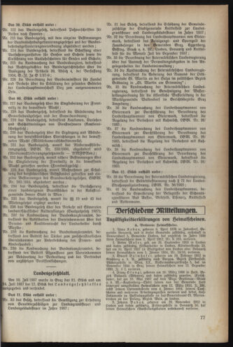 Verordnungsblatt der steiermärkischen Landesregierung 19370728 Seite: 3