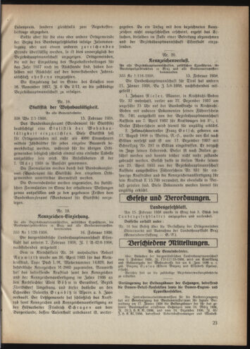 Verordnungsblatt der steiermärkischen Landesregierung 19380223 Seite: 3