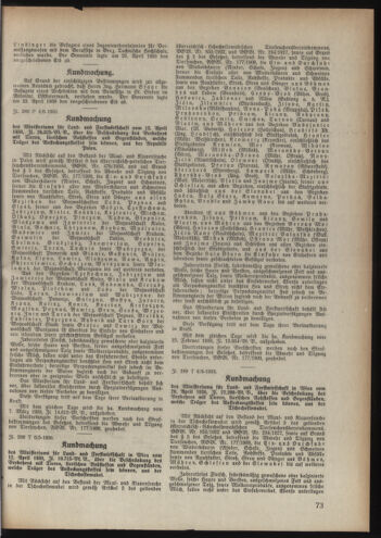 Verordnungsblatt der steiermärkischen Landesregierung 19380518 Seite: 3