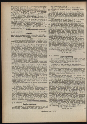 Verordnungsblatt der steiermärkischen Landesregierung 19380525 Seite: 2