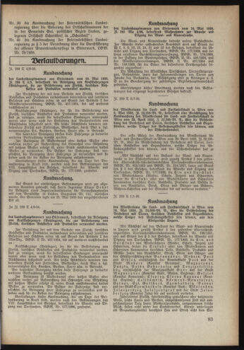 Verordnungsblatt der steiermärkischen Landesregierung 19380608 Seite: 3