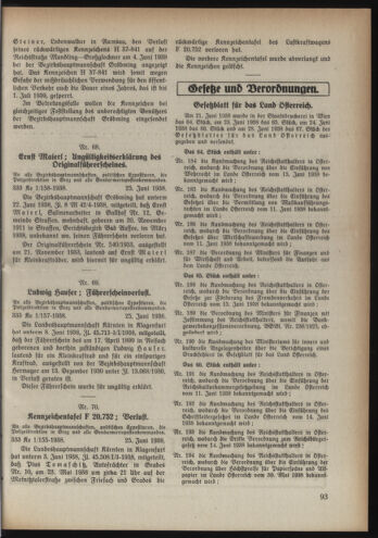 Verordnungsblatt der steiermärkischen Landesregierung 19380629 Seite: 3