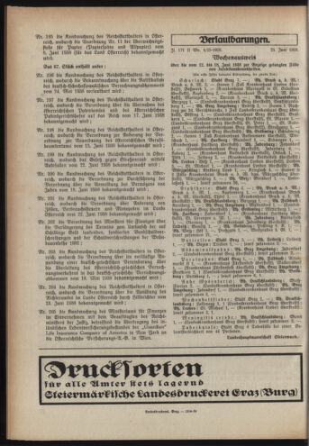 Verordnungsblatt der steiermärkischen Landesregierung 19380629 Seite: 4