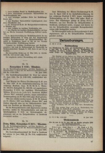 Verordnungsblatt der steiermärkischen Landesregierung 19380706 Seite: 3