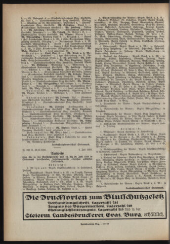 Verordnungsblatt der steiermärkischen Landesregierung 19380706 Seite: 4