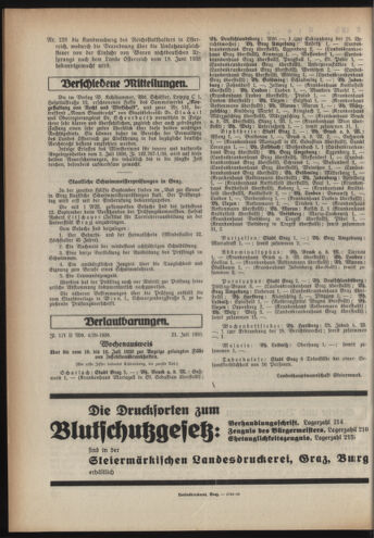 Verordnungsblatt der steiermärkischen Landesregierung 19380727 Seite: 2