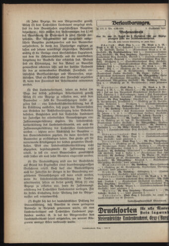 Verordnungsblatt der steiermärkischen Landesregierung 19380914 Seite: 2