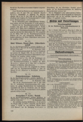 Verordnungsblatt der steiermärkischen Landesregierung 19381014 Seite: 2