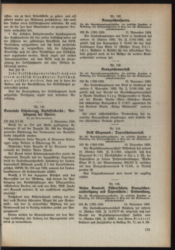 Verordnungsblatt der steiermärkischen Landesregierung 19381210 Seite: 5