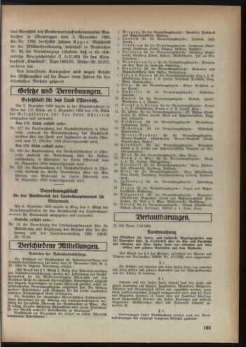 Verordnungsblatt der steiermärkischen Landesregierung 19381217 Seite: 13