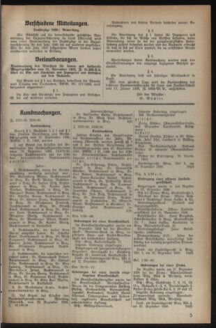 Verordnungsblatt der steiermärkischen Landesregierung 19390104 Seite: 5