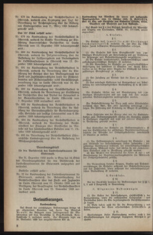 Verordnungsblatt der steiermärkischen Landesregierung 19390107 Seite: 2