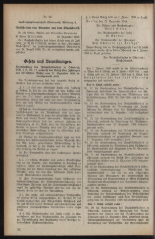 Verordnungsblatt der steiermärkischen Landesregierung 19390121 Seite: 2