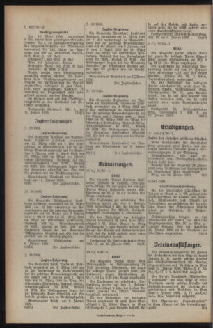 Verordnungsblatt der steiermärkischen Landesregierung 19390121 Seite: 8