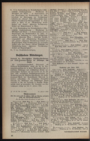 Verordnungsblatt der steiermärkischen Landesregierung 19390128 Seite: 4