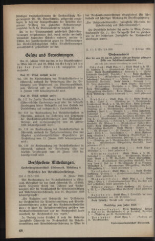 Verordnungsblatt der steiermärkischen Landesregierung 19390211 Seite: 2