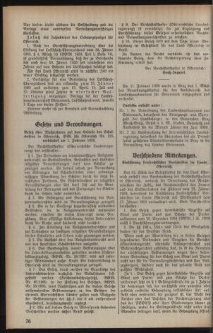 Verordnungsblatt der steiermärkischen Landesregierung 19390215 Seite: 4