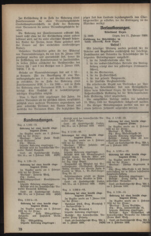 Verordnungsblatt der steiermärkischen Landesregierung 19390215 Seite: 6