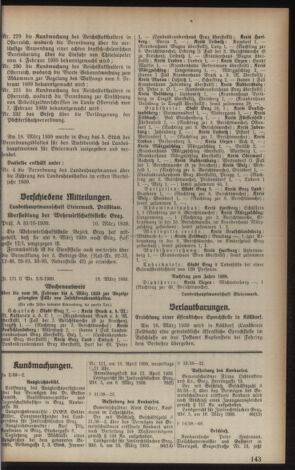 Verordnungsblatt der steiermärkischen Landesregierung 19390322 Seite: 5