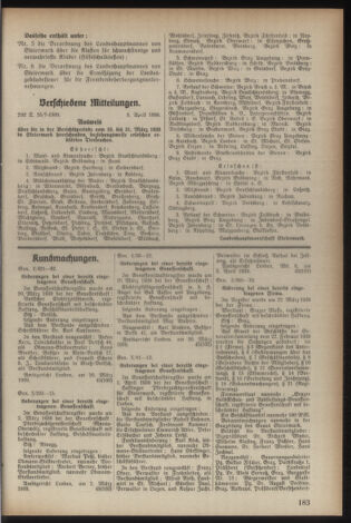 Verordnungsblatt der steiermärkischen Landesregierung 19390412 Seite: 3