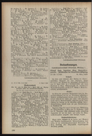 Verordnungsblatt der steiermärkischen Landesregierung 19390415 Seite: 6