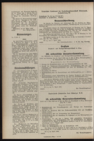 Verordnungsblatt der steiermärkischen Landesregierung 19390415 Seite: 8