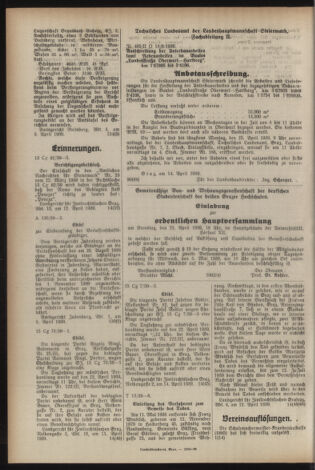 Verordnungsblatt der steiermärkischen Landesregierung 19390419 Seite: 4