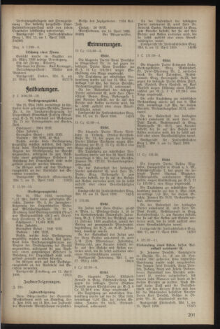 Verordnungsblatt der steiermärkischen Landesregierung 19390422 Seite: 5