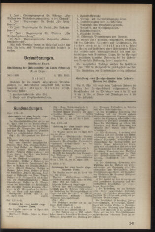 Verordnungsblatt der steiermärkischen Landesregierung 19390510 Seite: 11