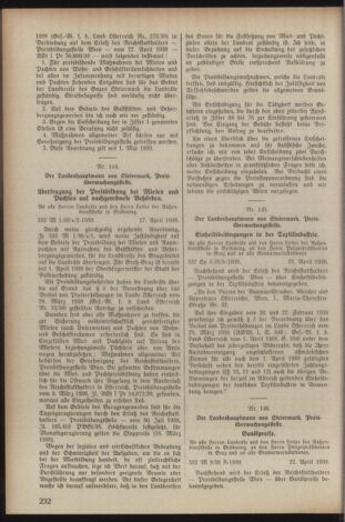 Verordnungsblatt der steiermärkischen Landesregierung 19390510 Seite: 2