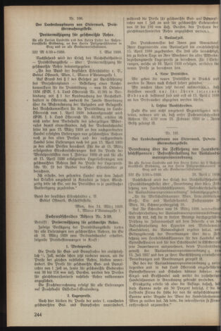 Verordnungsblatt der steiermärkischen Landesregierung 19390513 Seite: 2