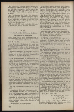 Verordnungsblatt der steiermärkischen Landesregierung 19390517 Seite: 2