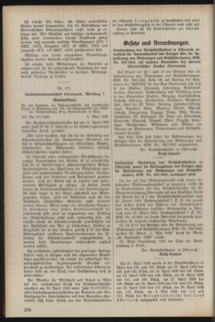 Verordnungsblatt der steiermärkischen Landesregierung 19390517 Seite: 6