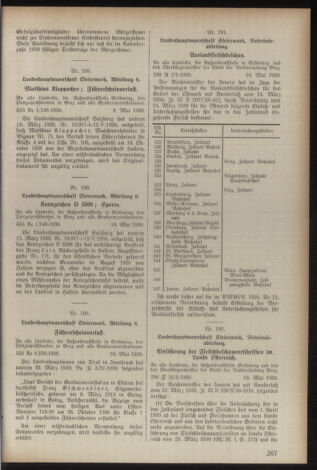 Verordnungsblatt der steiermärkischen Landesregierung 19390520 Seite: 5