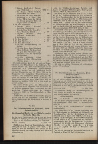 Verordnungsblatt der steiermärkischen Landesregierung 19390527 Seite: 6