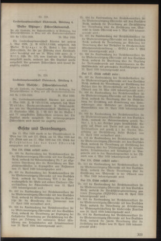 Verordnungsblatt der steiermärkischen Landesregierung 19390603 Seite: 5