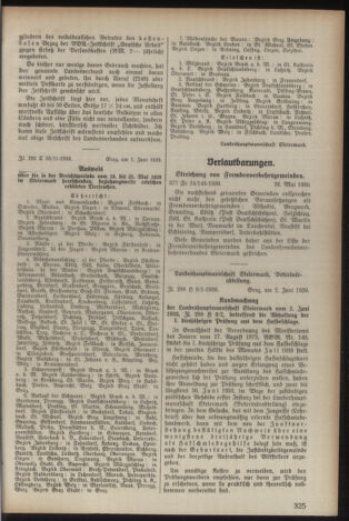 Verordnungsblatt der steiermärkischen Landesregierung 19390614 Seite: 3