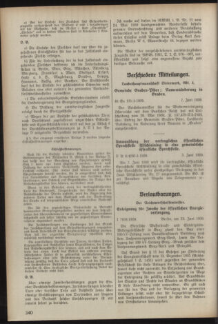 Verordnungsblatt der steiermärkischen Landesregierung 19390617 Seite: 14