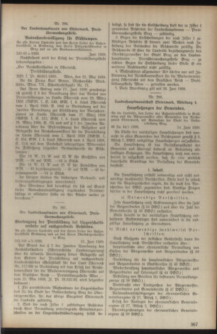 Verordnungsblatt der steiermärkischen Landesregierung 19390628 Seite: 9