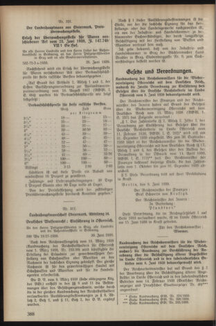 Verordnungsblatt der steiermärkischen Landesregierung 19390708 Seite: 2