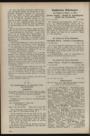 Verordnungsblatt der steiermärkischen Landesregierung 19390722 Seite: 2