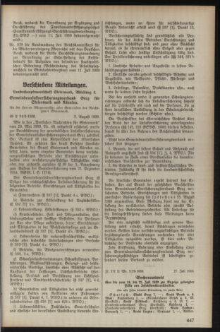 Verordnungsblatt der steiermärkischen Landesregierung 19390805 Seite: 5