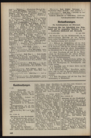 Verordnungsblatt der steiermärkischen Landesregierung 19390805 Seite: 6