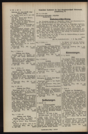 Verordnungsblatt der steiermärkischen Landesregierung 19390809 Seite: 8