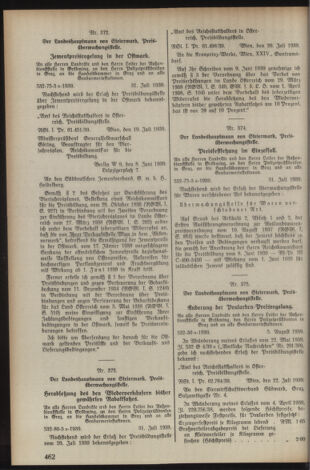 Verordnungsblatt der steiermärkischen Landesregierung 19390812 Seite: 4