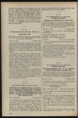 Verordnungsblatt der steiermärkischen Landesregierung 19390816 Seite: 2