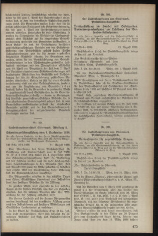 Verordnungsblatt der steiermärkischen Landesregierung 19390819 Seite: 3