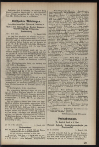 Verordnungsblatt der steiermärkischen Landesregierung 19390819 Seite: 7